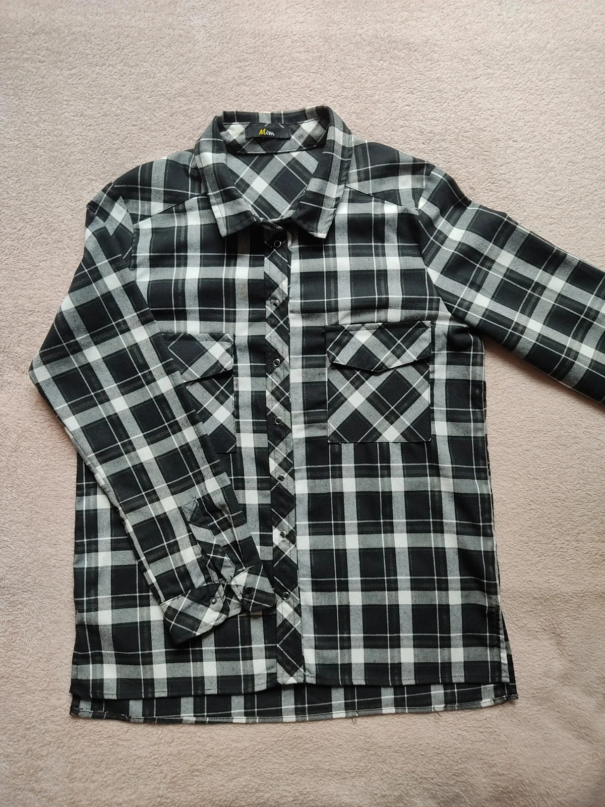 👚 Chemise/sur chemise à carreaux Mim - Taille 44 - Très bon état